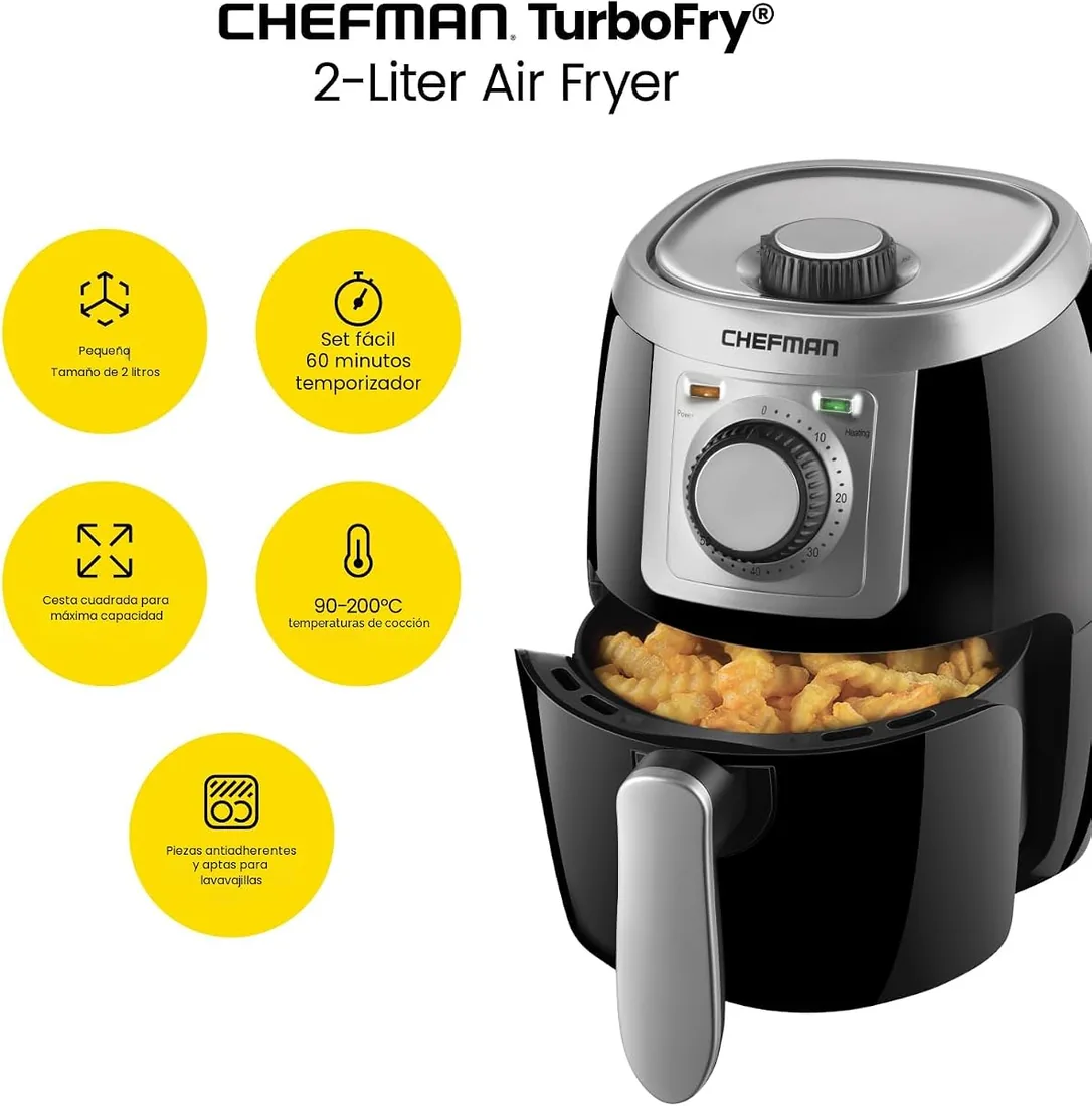 Chefman Compact Air Fryer 2 qt — 2