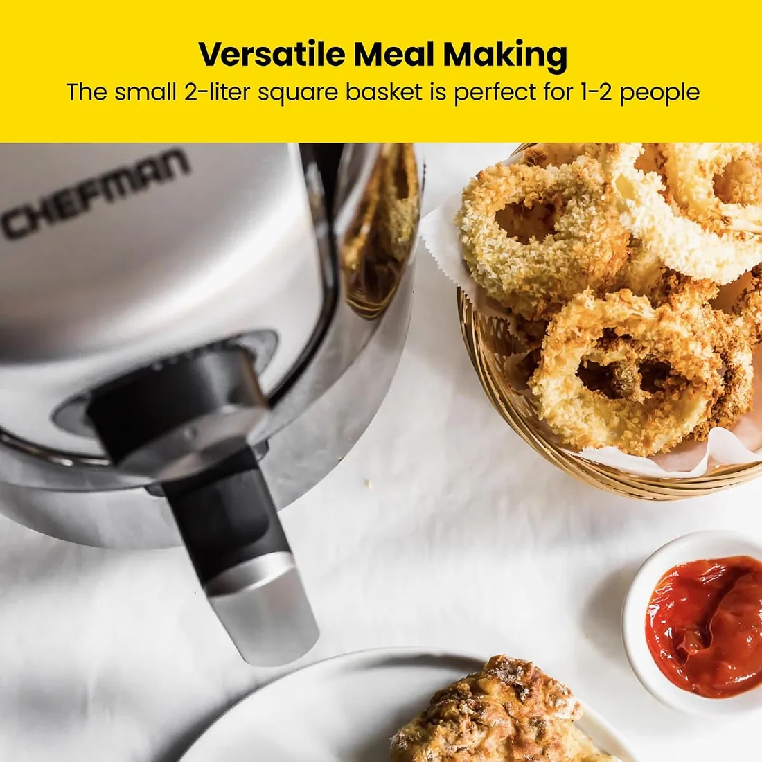 Chefman Compact Air Fryer 2 qt — 3