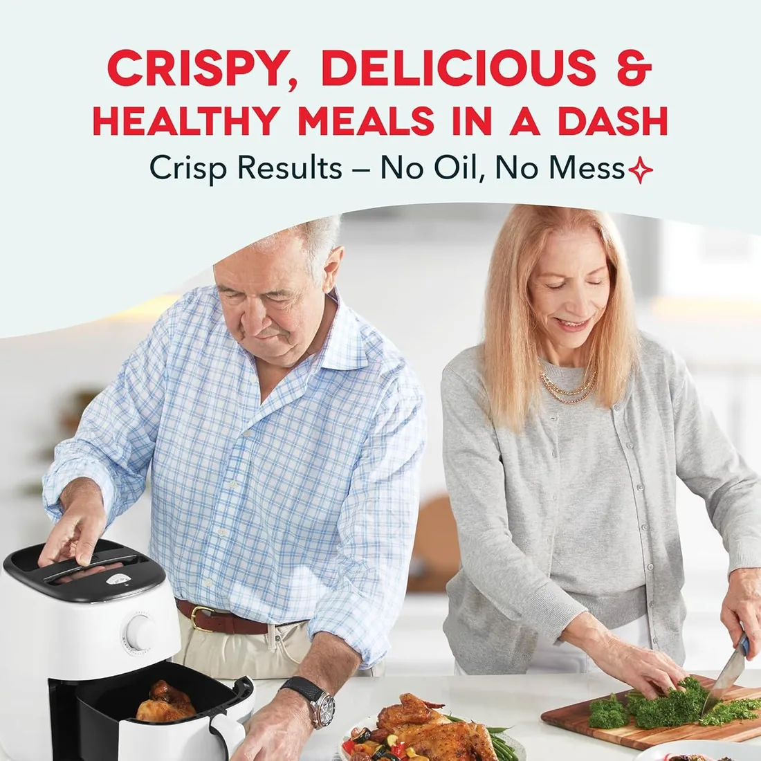 Dash Tasti-Crisp Air Fryer 2,6 qt — 4