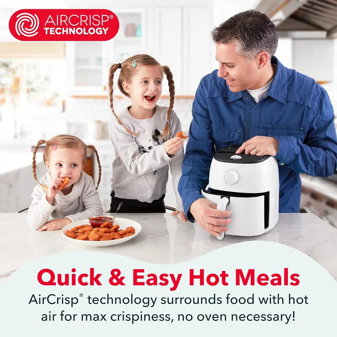 Dash Tasti-Crisp Air Fryer 2.6 qt — 4