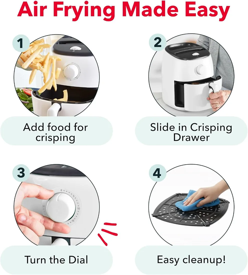 Dash Tasti-Crisp Air Fryer 2.6 qt — 6