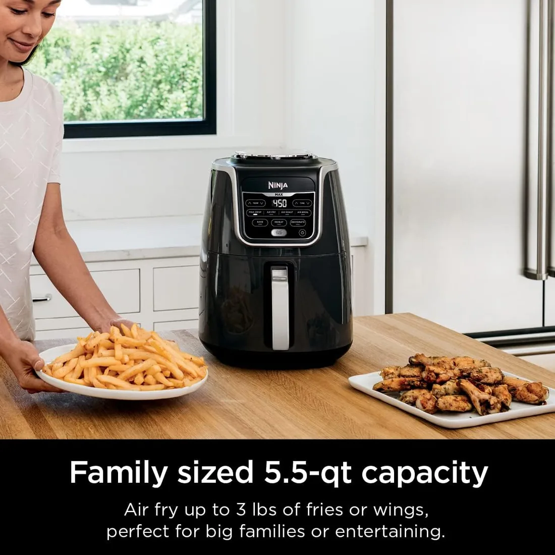 Ninja Air Fryer Max XL AF161 5.5 qt — 3