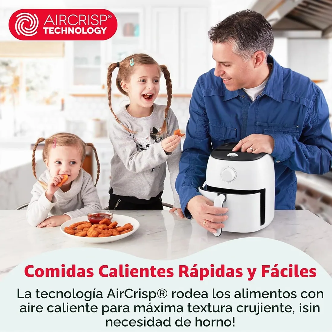 Dash Tasti-Crisp Air Fryer 2,6 qt — 3