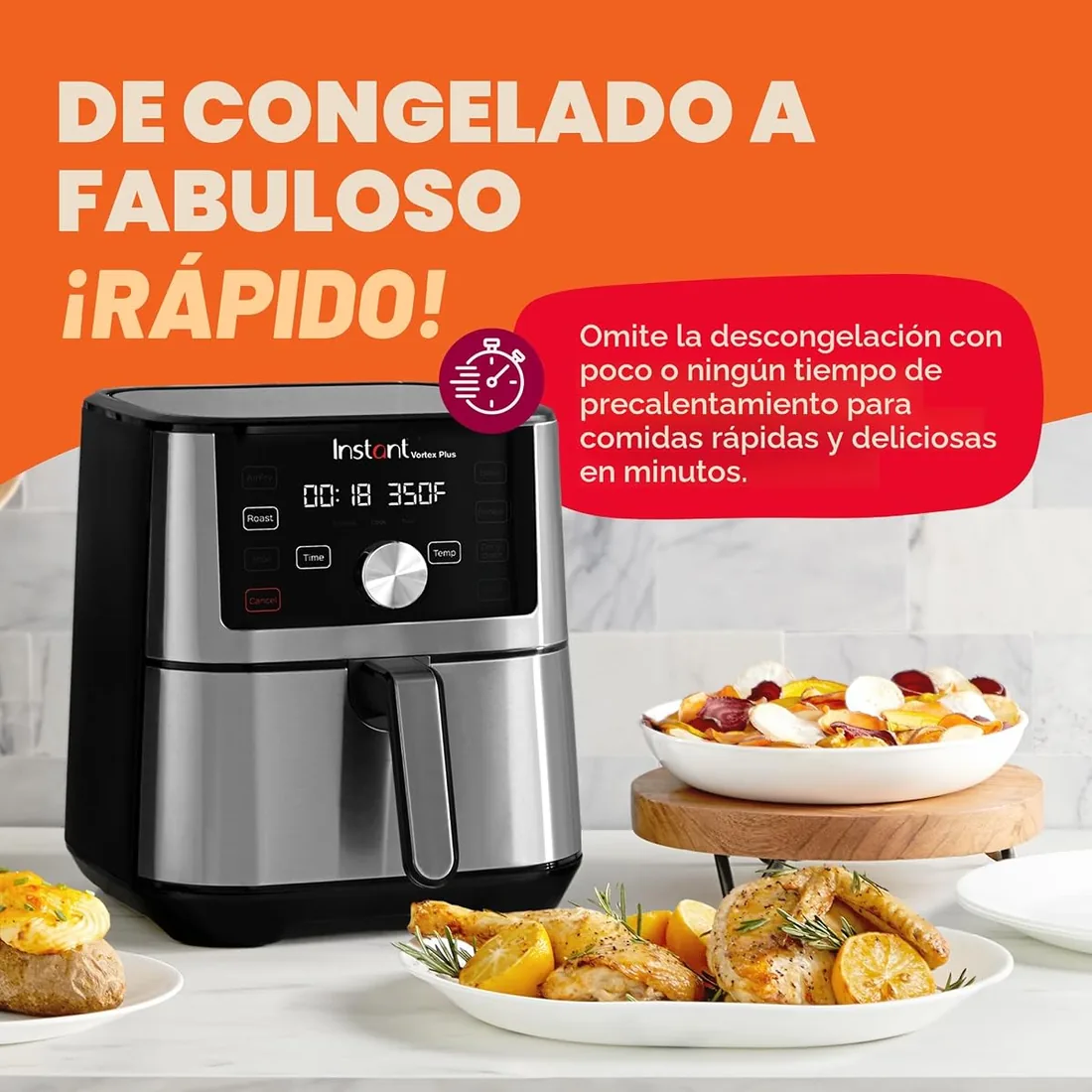 Instant Vortex Plus Mini 4 qt (6 en 1) — 4