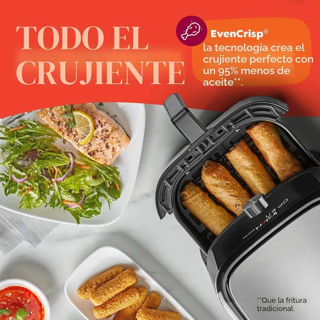 Instant Vortex Plus Mini 4 qt (6 en 1) — 6