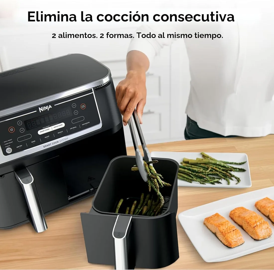 Ninja Foodi DZ550 DualZone 10 qt (con sonda) — 2