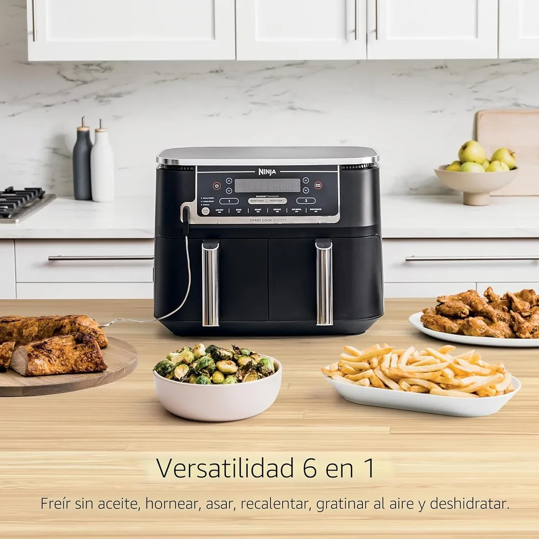Ninja Foodi DZ550 DualZone 10 qt (con sonda) — 3