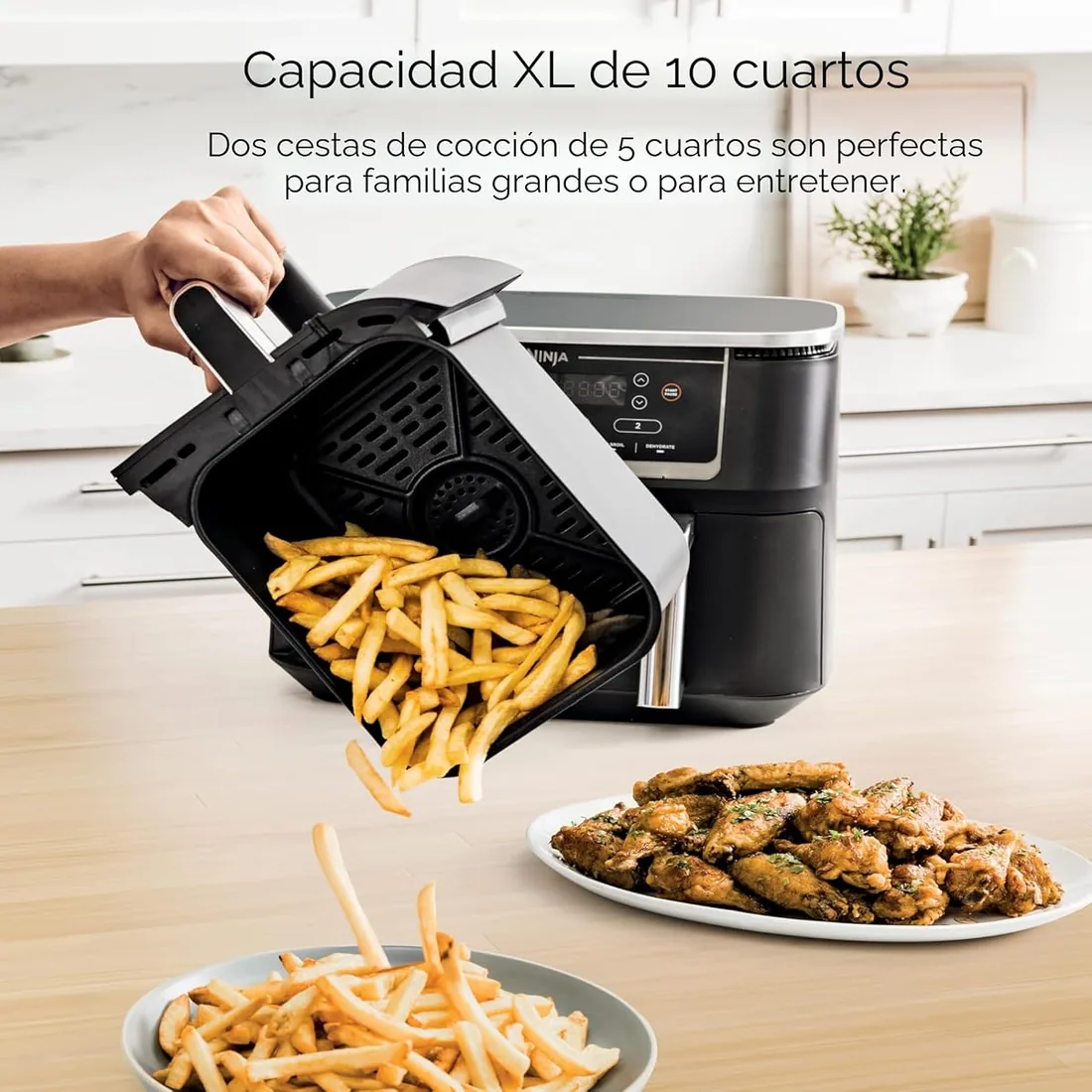 Ninja Foodi DZ550 DualZone 10 qt (con sonda) — 5